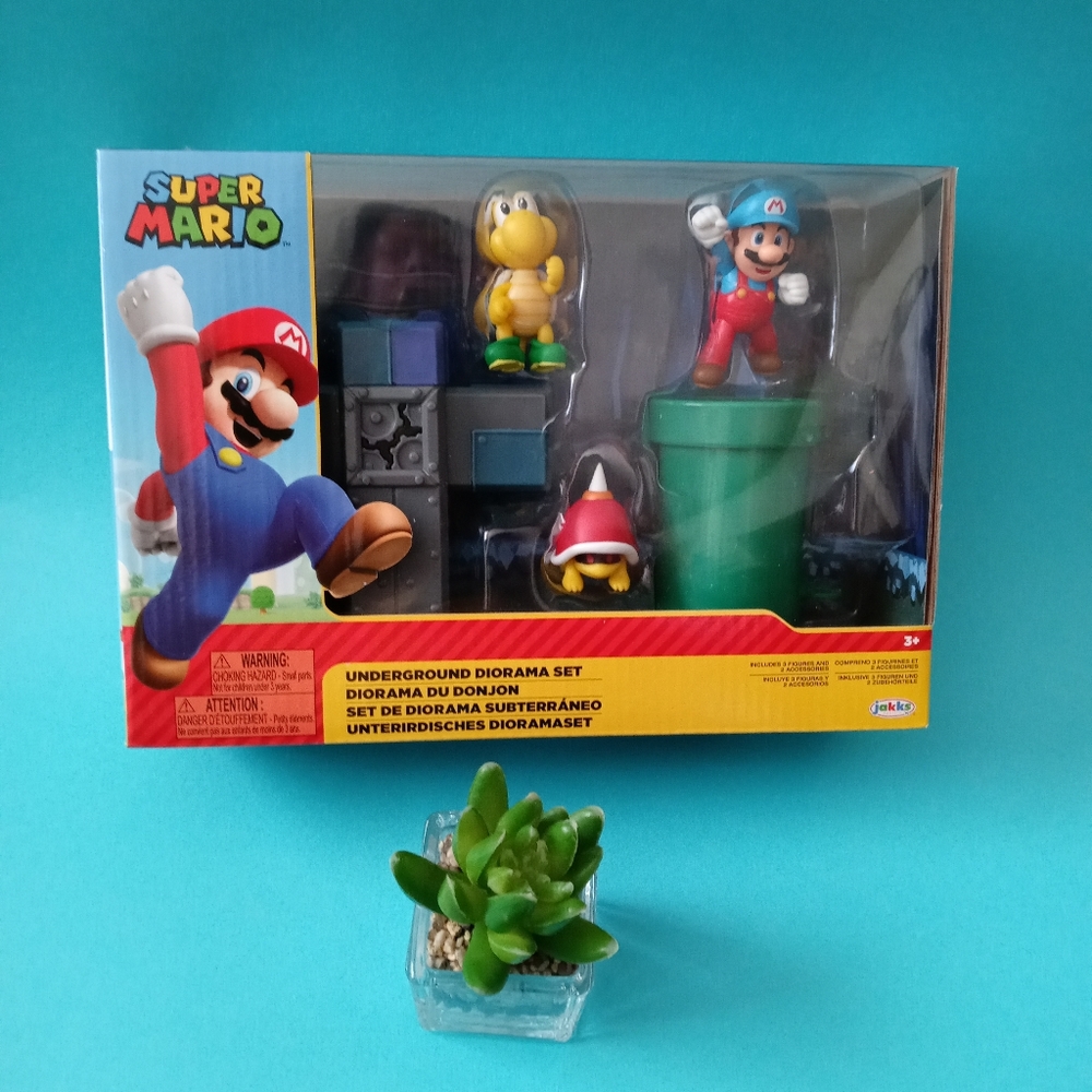 Super Mario Underground diorama set New Collection